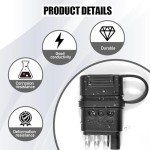WALSIO 4-Pin Trailer Light Tester with Indicators
