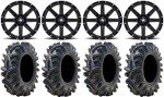 9-Piece MSA Black Clutch & ATV Wheel Bundle