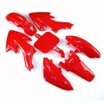 Red Fender Fairing Kit for Honda Dirt Bikes