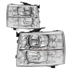 G-PLUS Headlight Assembly for Chevy Silverado 2007-2014