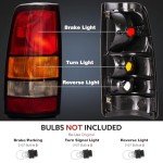 Black Tail Light Assembly for Silverado & Sierra
