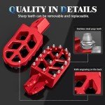 Wider CNC Motorcycle Footpegs for Sur Ron & Talaria