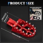 Wider CNC Motorcycle Footpegs for Sur Ron & Talaria