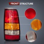 Black Tail Light Assembly for Silverado & Sierra