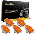 Amber Cab Marker Light Covers for F150/F250/F350