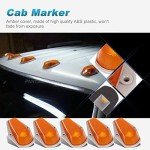 Amber Cab Marker Light Covers for F150/F250/F350