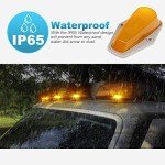 Amber Cab Marker Light Covers for F150/F250/F350