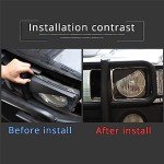 Hummer H3 Angry Eyes Headlight Trim Cover Set
