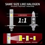 FANTELI H1 LED Interior Light Bulbs - 2 Pack