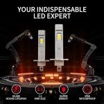 FANTELI H1 LED Interior Light Bulbs - 2 Pack