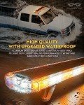 LUMENIX 48" Amber LED Emergency Strobe Light Bar