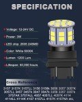 Super Bright 3157 LED Bulbs - Pack of 4