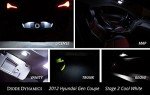 Cool White LED Interior Bulbs for Hyundai Genesis