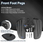 Aluminum Front Foot Pegs for Scout/Bobber Motorcycles
