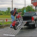 Black Widow 12' Aluminum Folding Loading Ramp
