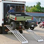 Black Widow 12' Aluminum Folding Loading Ramp