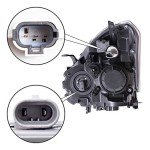 Brock HID Passenger Side Headlight for 2008-2010 Nissan Rogue