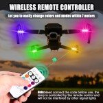 12 Pcs Wireless RGB Strobe Lights with Remote