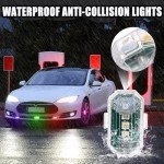 12 Pcs Wireless RGB Strobe Lights with Remote