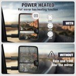 Chevy Silverado GMC Sierra Tow Mirrors (2007-2014)