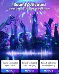 2-Pack Sound Activated DJ Strobe Lights - 7 Colors