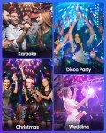 2-Pack Sound Activated DJ Strobe Lights - 7 Colors