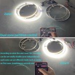 17" Waterproof White Wheel Lights for Trucks & SUVs