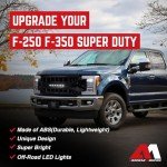 American Modified Grille with LED Light Bar for Ford F250/350
