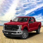 American Modified Grille with LED Light Bar for Ford F250/350