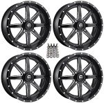 20" Black ATV Wheels for Can-Am Vehicles