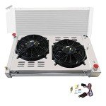 ENGINKUHLER 4-Core Aluminum Radiator for V8 Cars