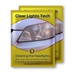3-Step Headlight Restoration Kit with Protective Wipes