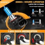 Hyundai Sonata 2015-2022 Halogen Headlight Bulbs Kit