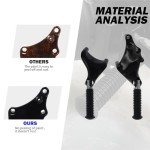 Harley Sportster Rear Passenger Foot Pegs
