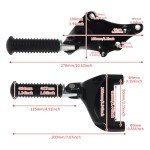 Harley Sportster Rear Passenger Foot Pegs