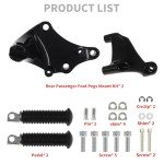 Harley Sportster Rear Passenger Foot Pegs