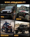 4 Inch Black Offroad LED Cube Light Covers