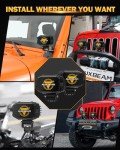 4 Inch Black Offroad LED Cube Light Covers