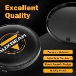 Auxbeam 4" Round LED Pods with Black Lenses