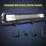 Nilight 4-Piece LED Light Bar Mounting Kit