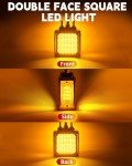 ASNOO Amber LED Turn Signal Lights for Trucks