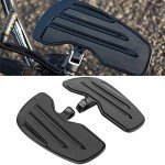Indian Scout Bobber Aluminum Footpeg Floorboards (Black)