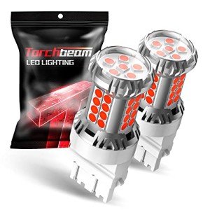 Bright Red LED Tail Brake Lights - Pack of 2