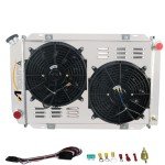 CoolingSnow Aluminum Radiator for 1979-1993 Ford Mustang