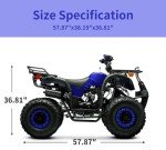 125cc Seangles ATV Quad with Reverse and Lights