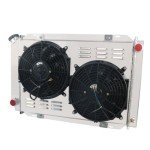 CoolingSnow Aluminum Radiator for 1979-1993 Ford Mustang