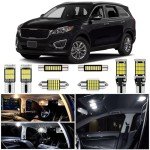 Bright White LED Interior Light Kit for Kia Sorento