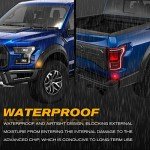 Amber & Red LED Fender Marker Lights for Ford F150