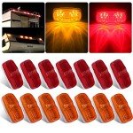 14-Piece LED Marker Lights for Trailers & RVs