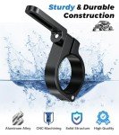 2PCS UTV Light Bar Mounts – Adjustable Roll Bar Clamps